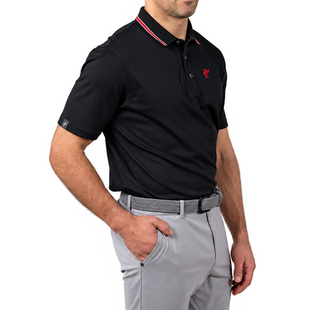 Black/Core Red