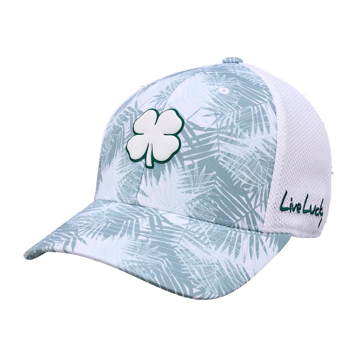 White/Tropical Green