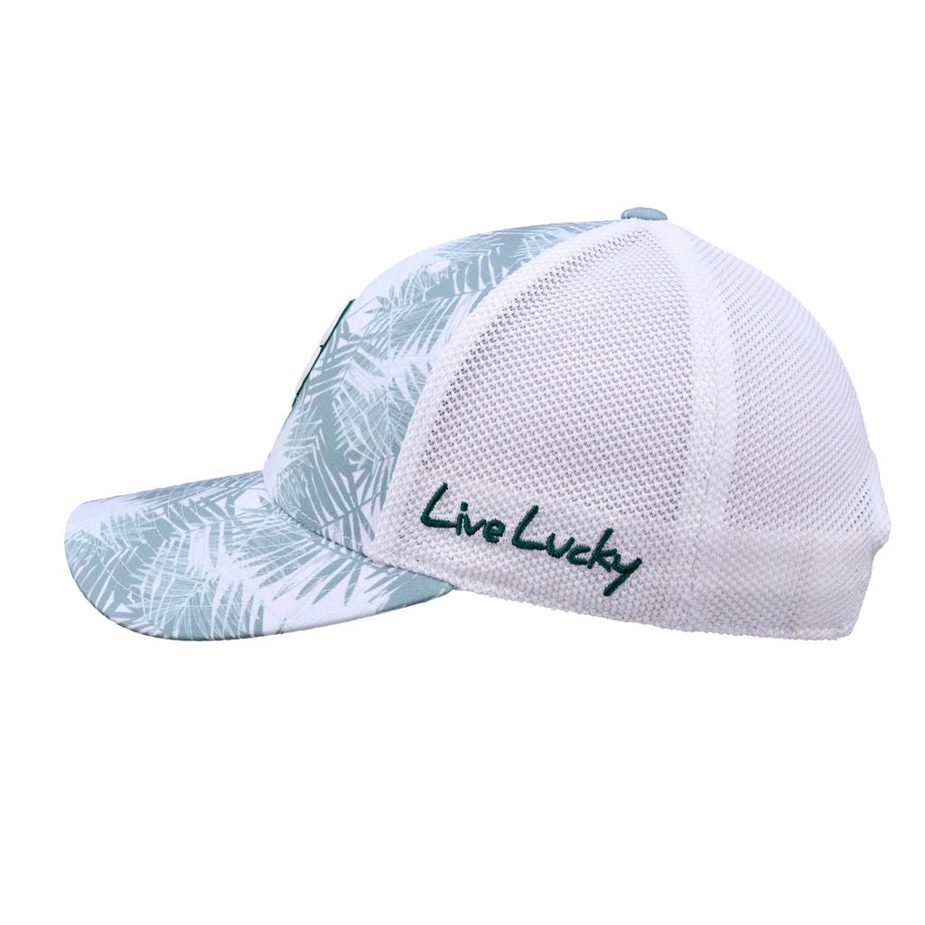 White/Tropical Green