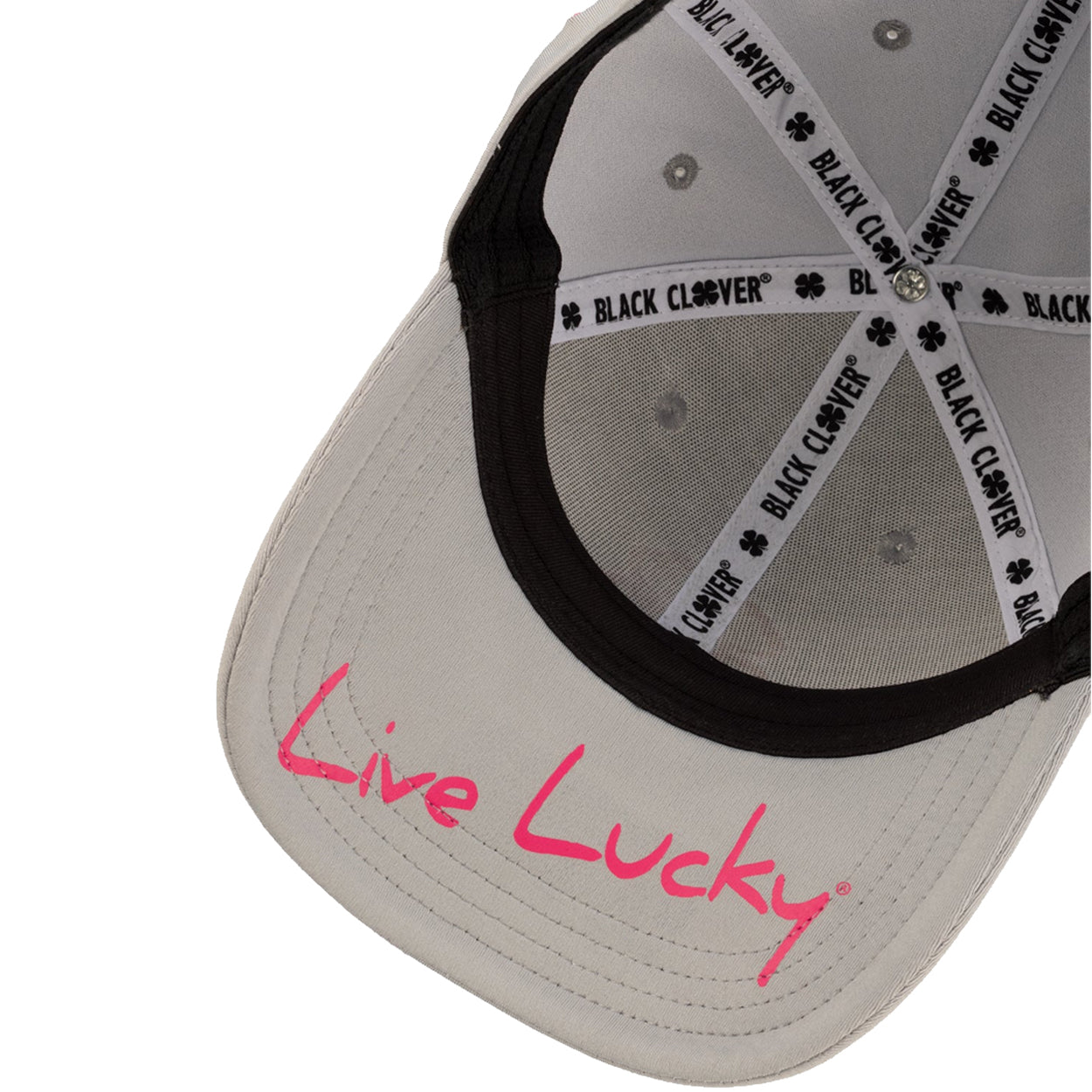 Black Clover Premium Clover Fitted Golf Hat – Stretch Fit Performance Cap