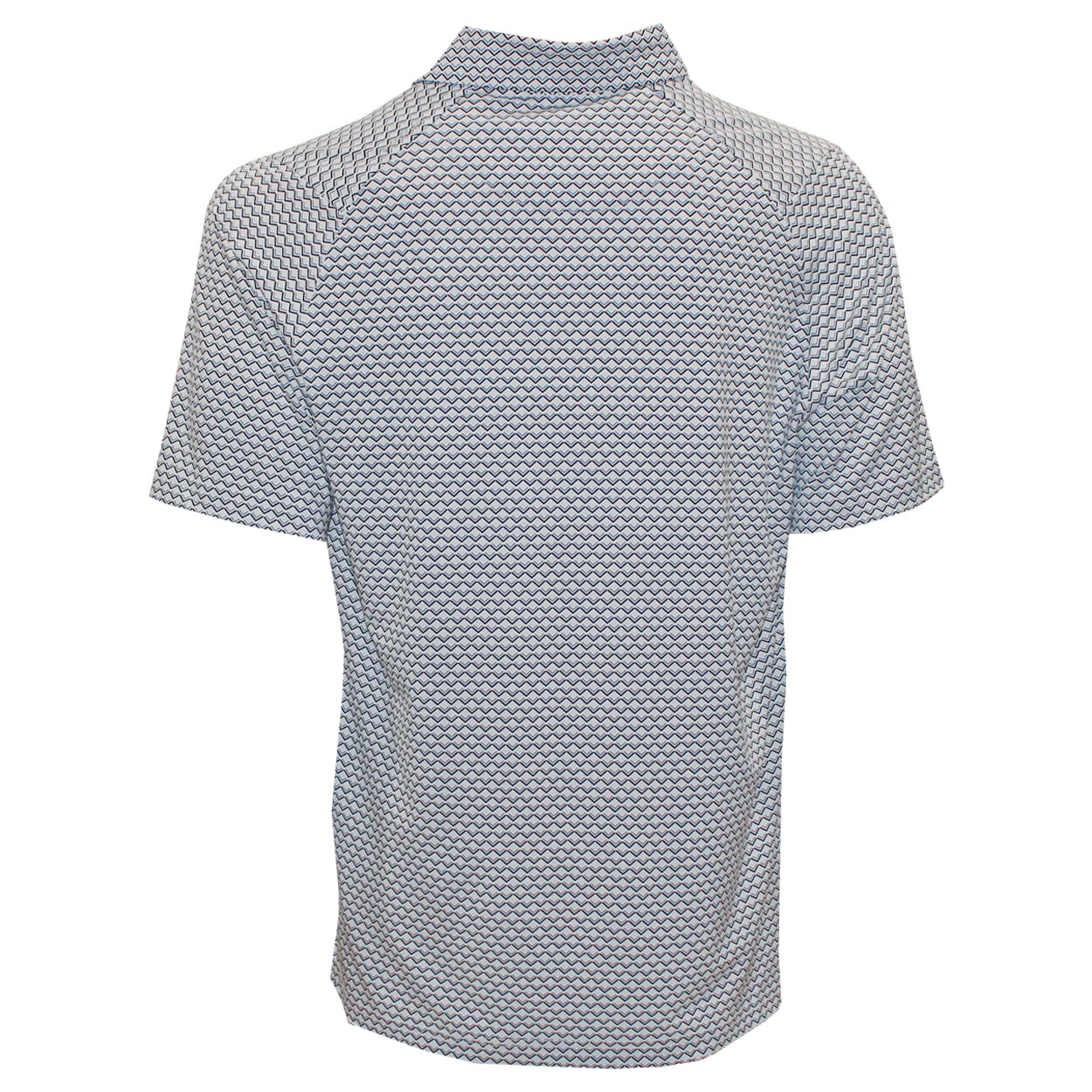 Callaway Golf Men’s Chevron Printed Polo Shirt–Moisture Wicking, Stretch Fabric