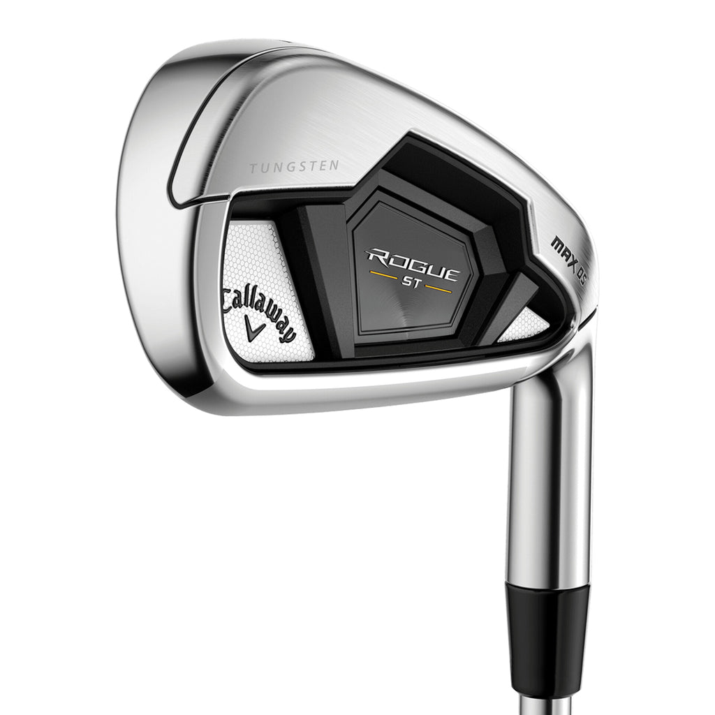 Callaway Golf Rogue ST MAX OS Iron Set (5-PW, AW) – High Launch, Max Forgiveness,