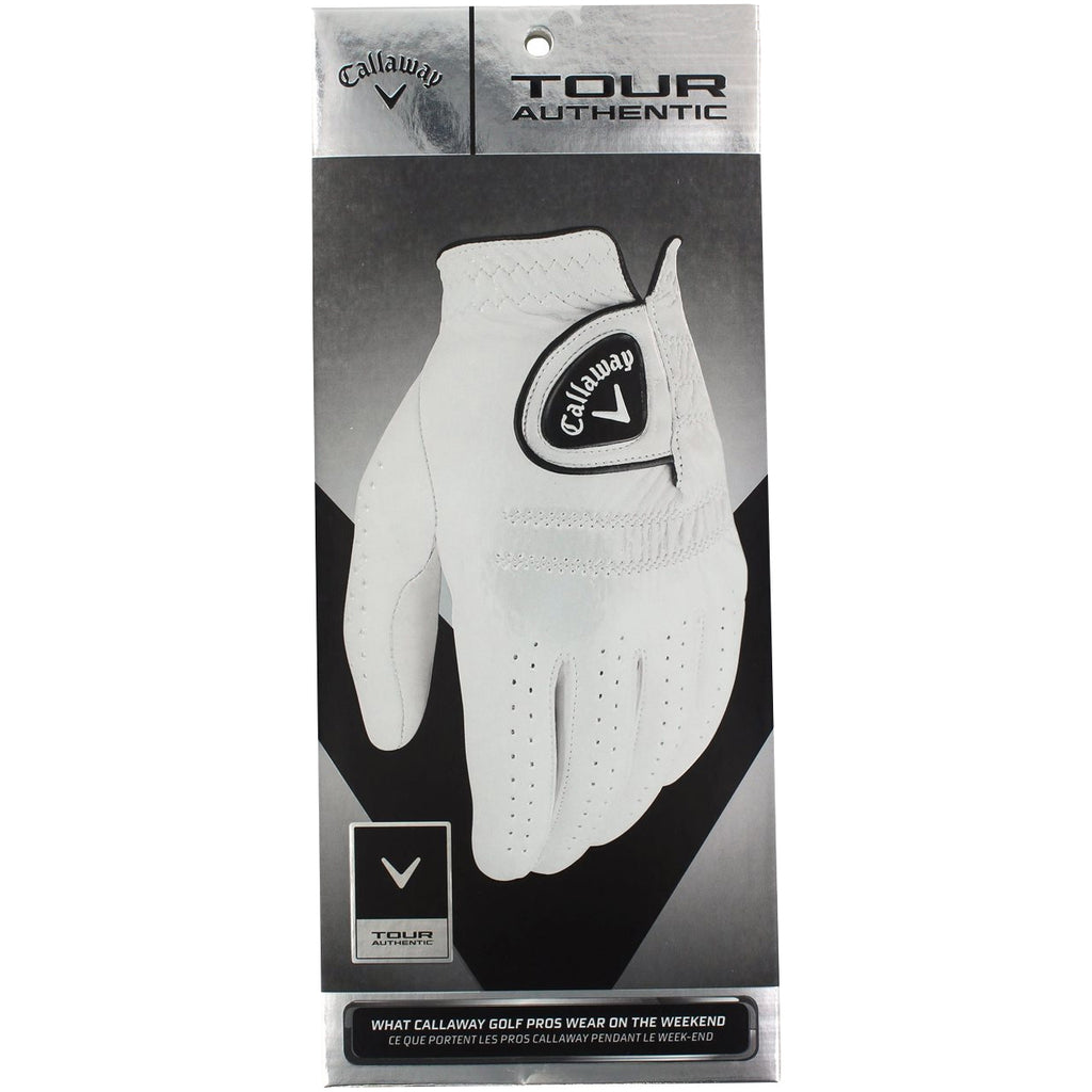 Callaway 2018 Tour Authentic Opti Fit Leather Golf Glove
