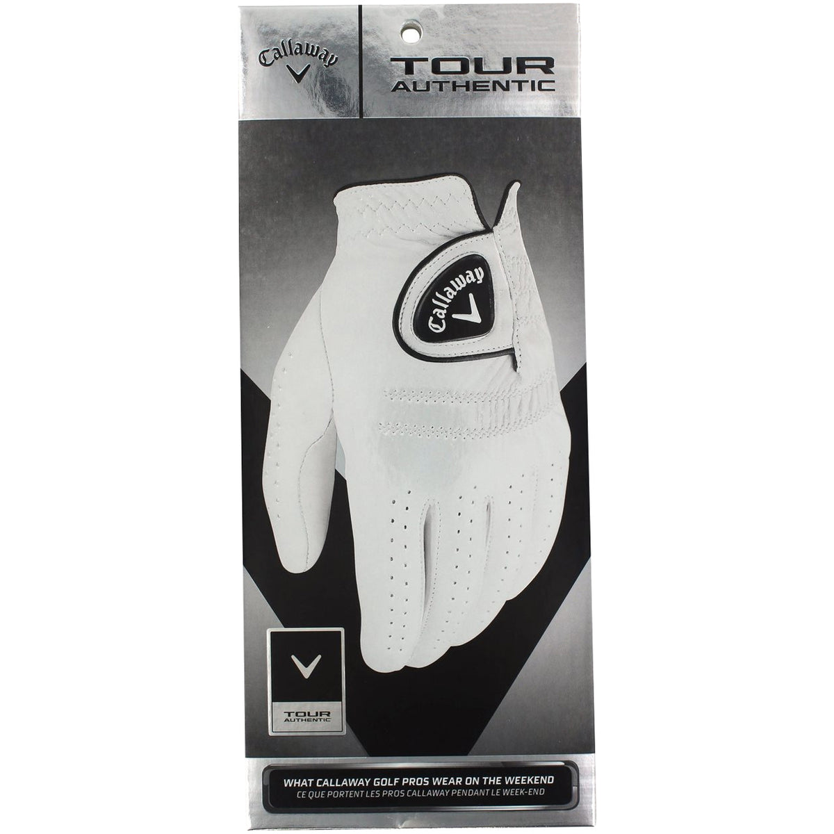 Callaway 2018 Tour Authentic Opti Fit Leather Golf Glove