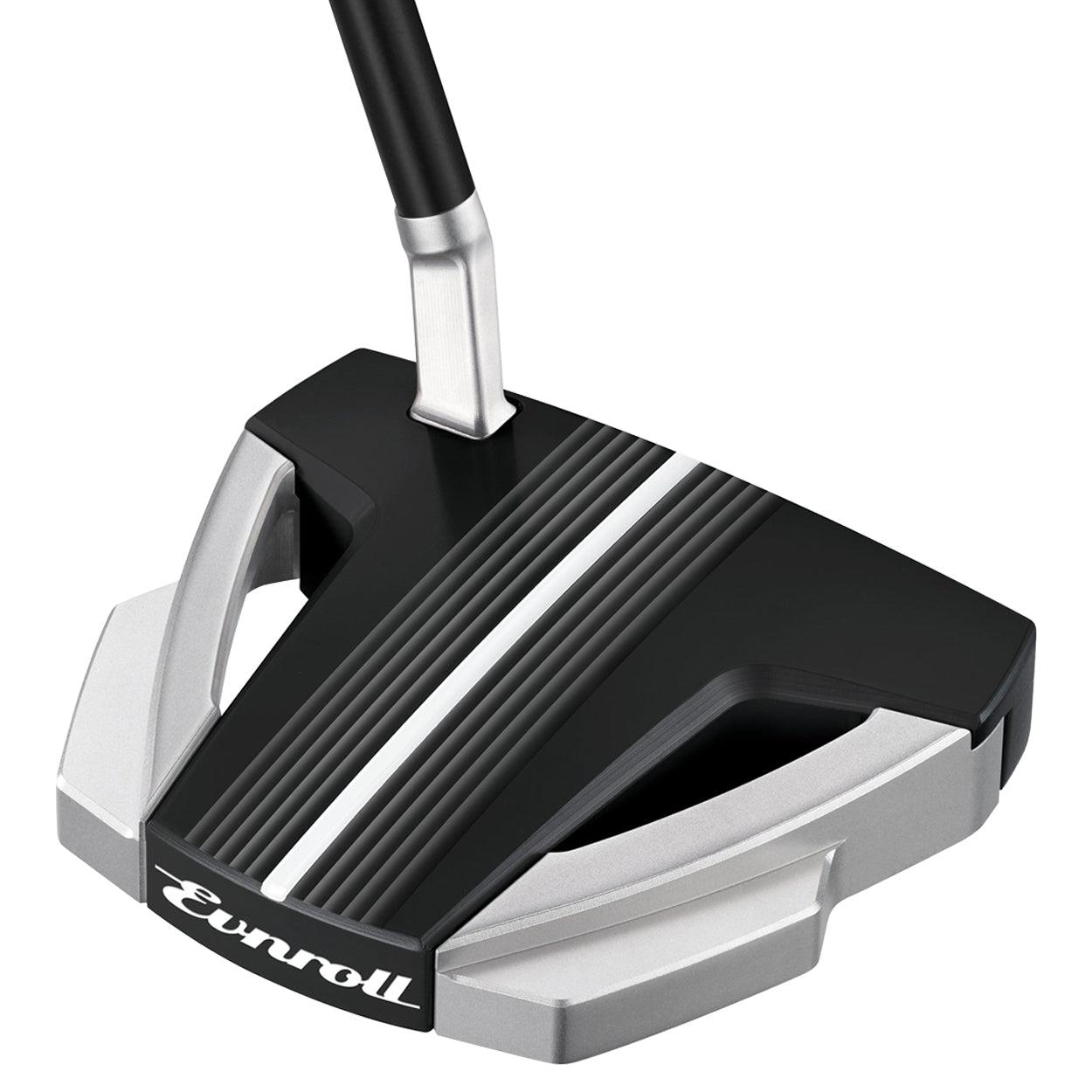 Evnroll Golf EV12 Short Slant Black Putter – High MOI Mallet w/Precision Milled Face