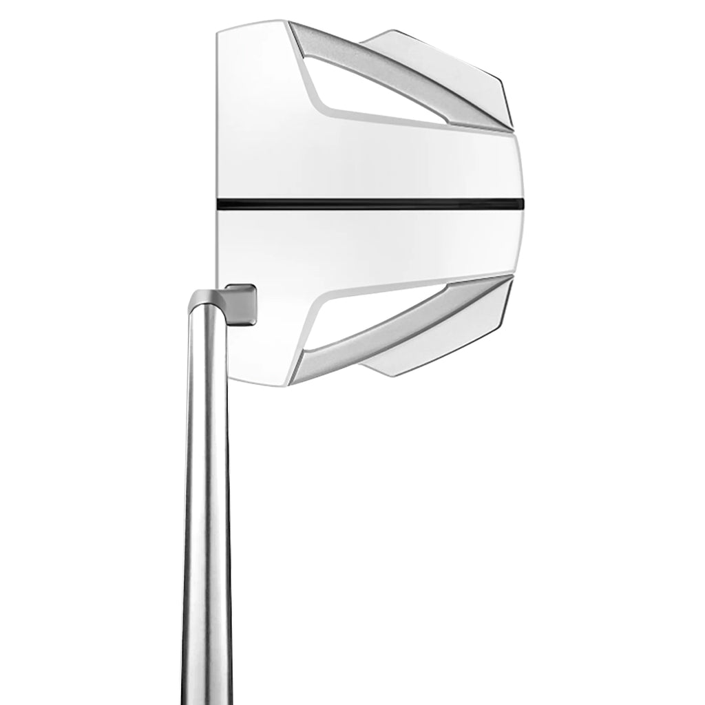 Evnroll Golf EV12 Short Slant White Putter – High MOI Mallet w/Precision Milled Face