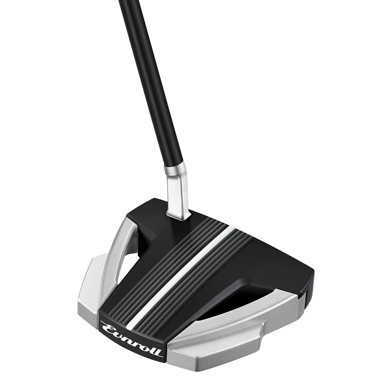 Evnroll Golf EV12 Short Slant Black Putter – High MOI Mallet w/Precision Milled Face