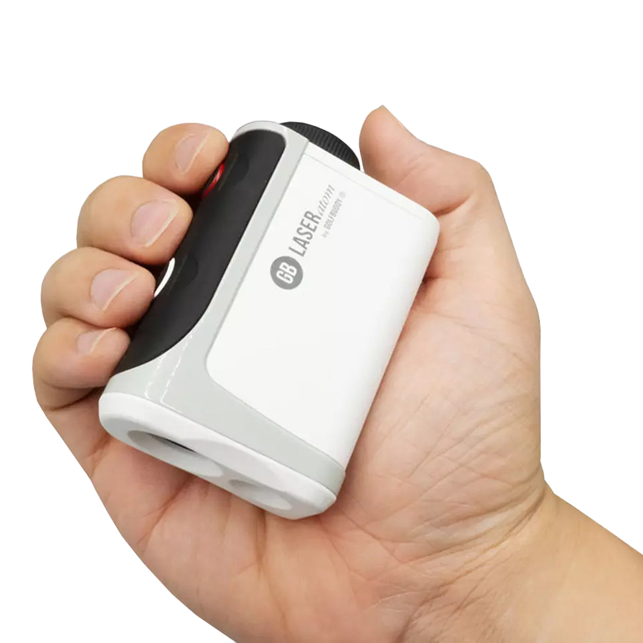 GolfBuddy Laser Atom Golf Rangefinder with Slope - Rechargeable, 6x Magnification