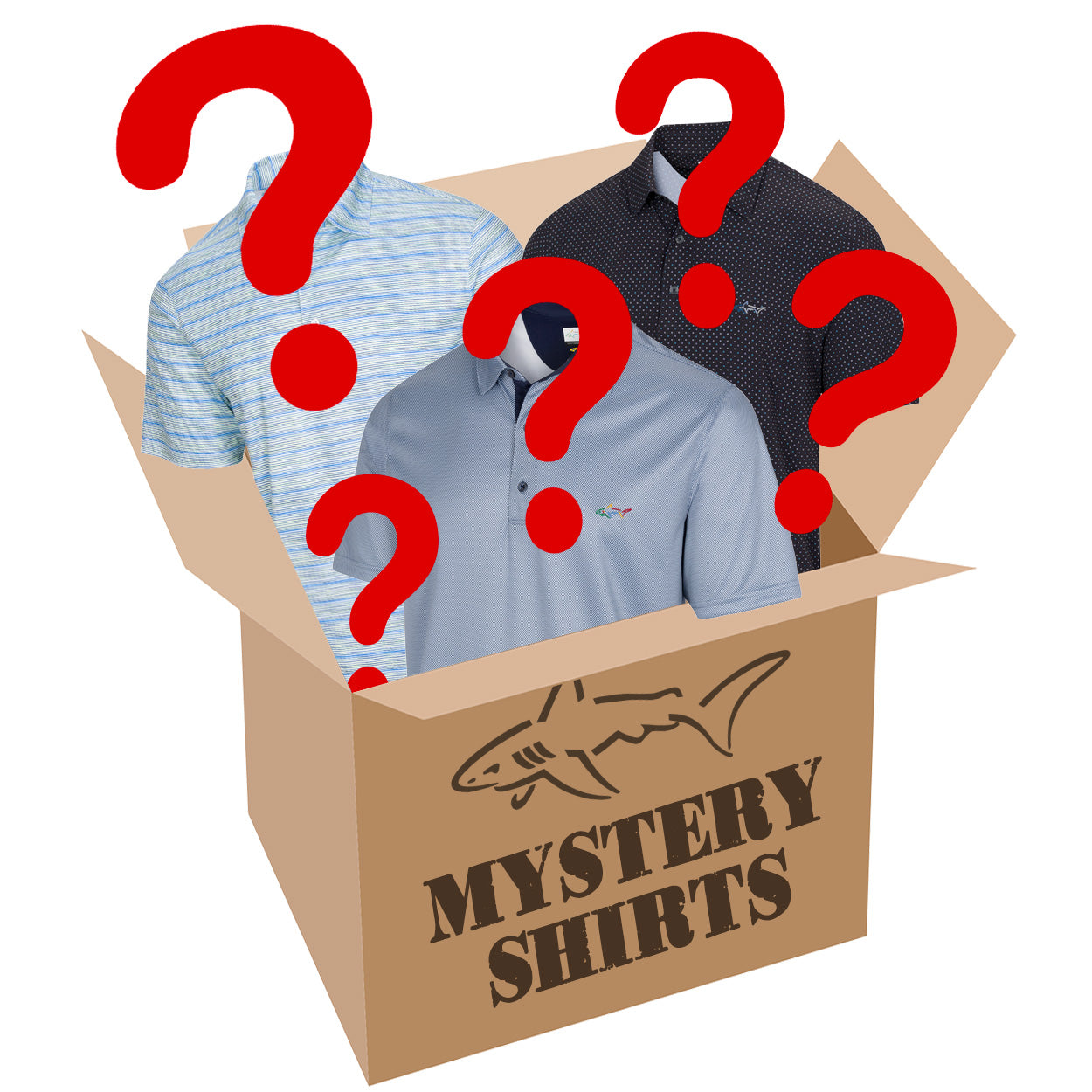 Greg Norman Golf Men's Mystery Polo Shirts (2-Pack)