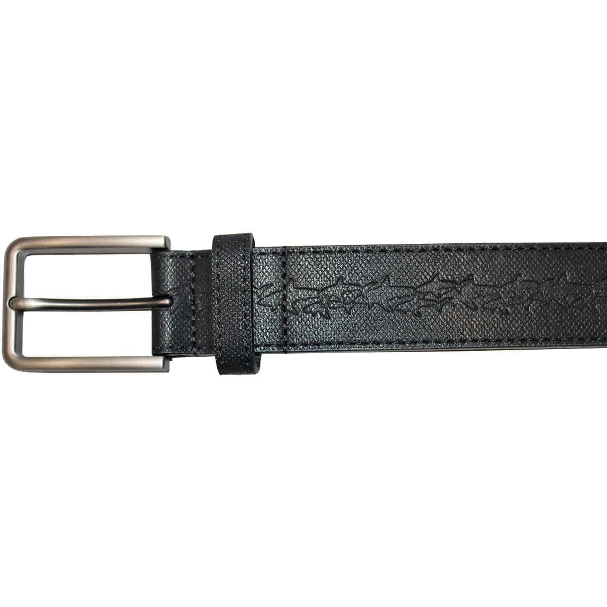 Greg Norman Golf Shark Debossed Leather Belt **Closeout**
