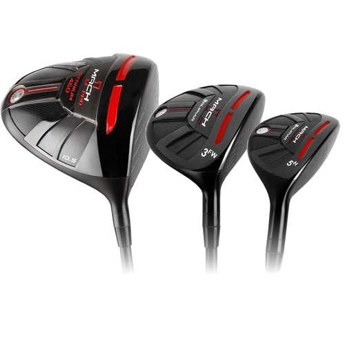 Orlimar Golf Mach 1 Pro Premium Complete Set with Stand Bag (+1" Long Shafts)