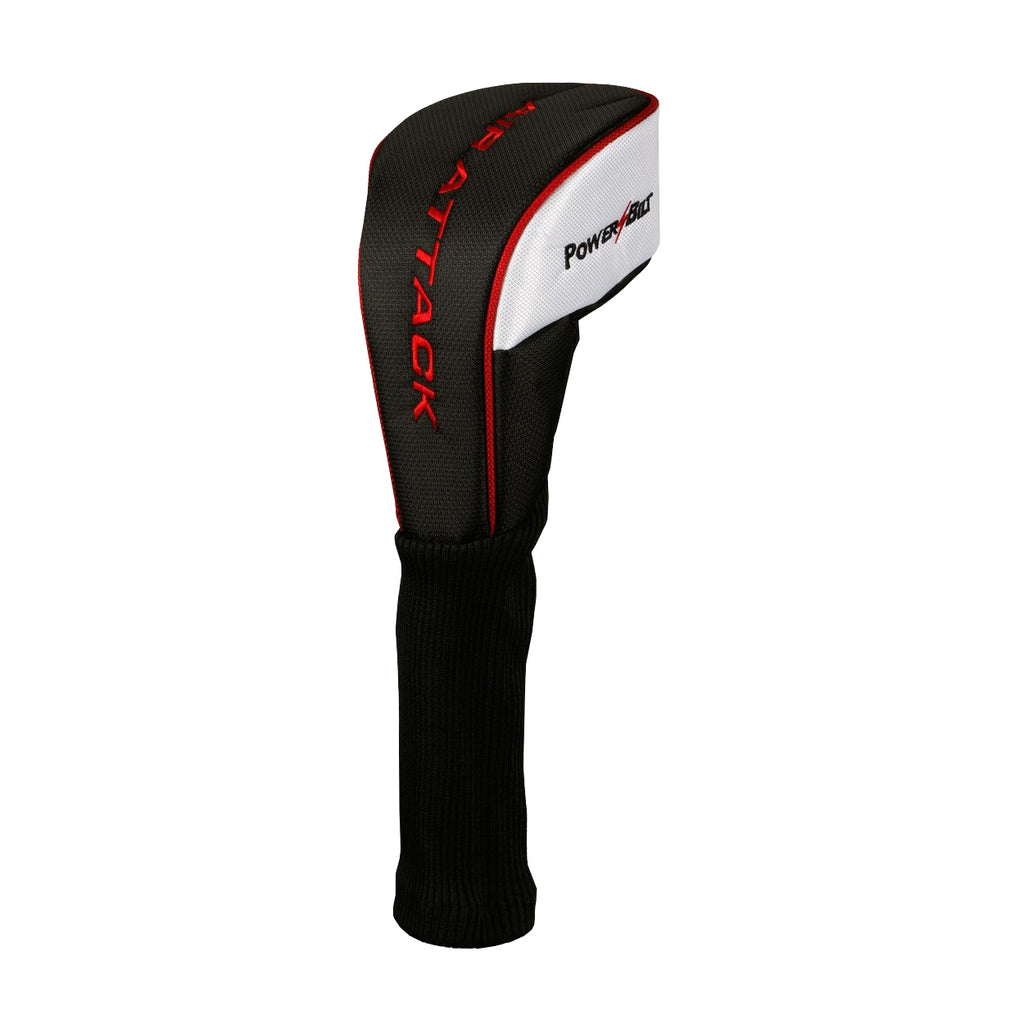 PowerBilt Air Attack 460cc Driver – Forged Alloy Ti-Matrix Construction | High-MOI Distance Golf Club