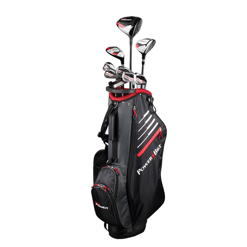 PowerBilt Golf Teen’s Pro Power Set – Driver, Wood, Hybrid, Irons, Putter & Bag