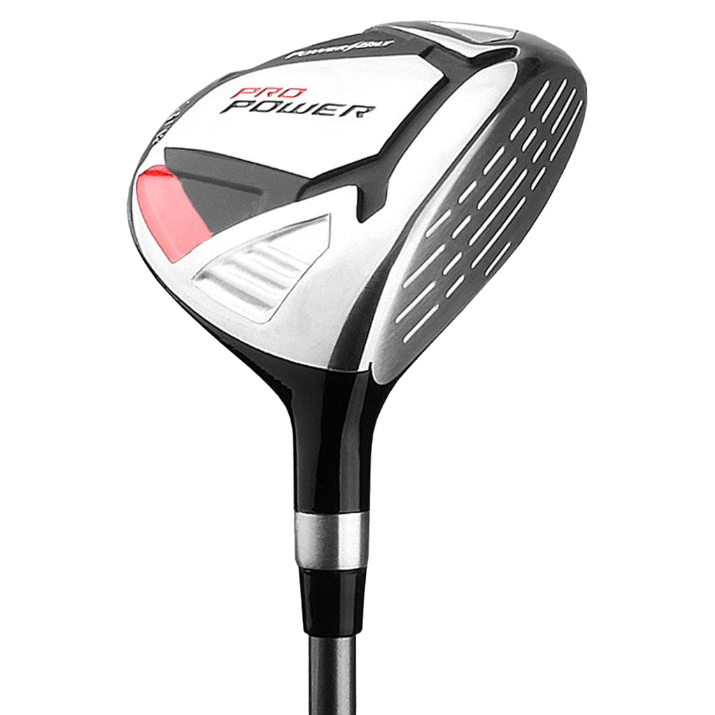 PowerBilt Golf Women’s Pro Power Graphite Shaft Set – Driver, Wood, Hybrid, Irons, Putter & Bag