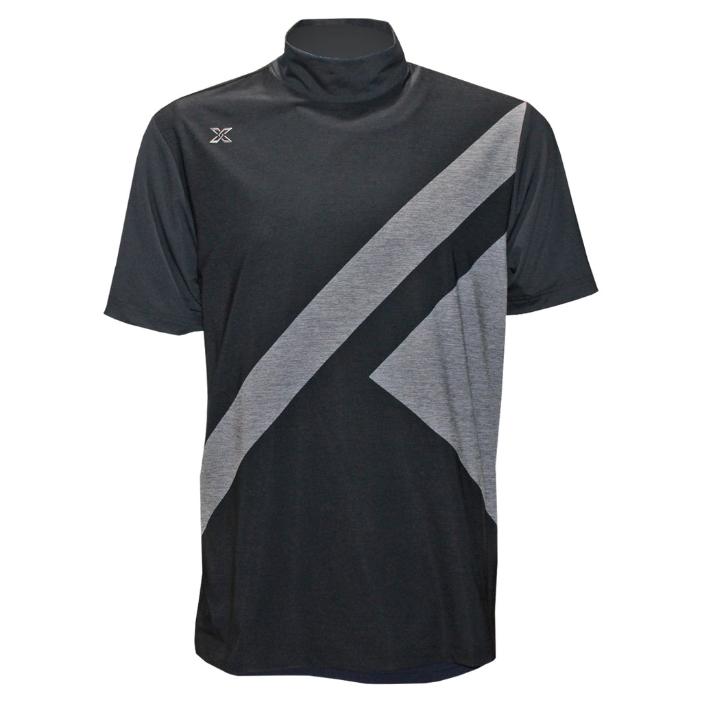 JDX X5 Short-Sleeve Mock Neck Golf Shirt