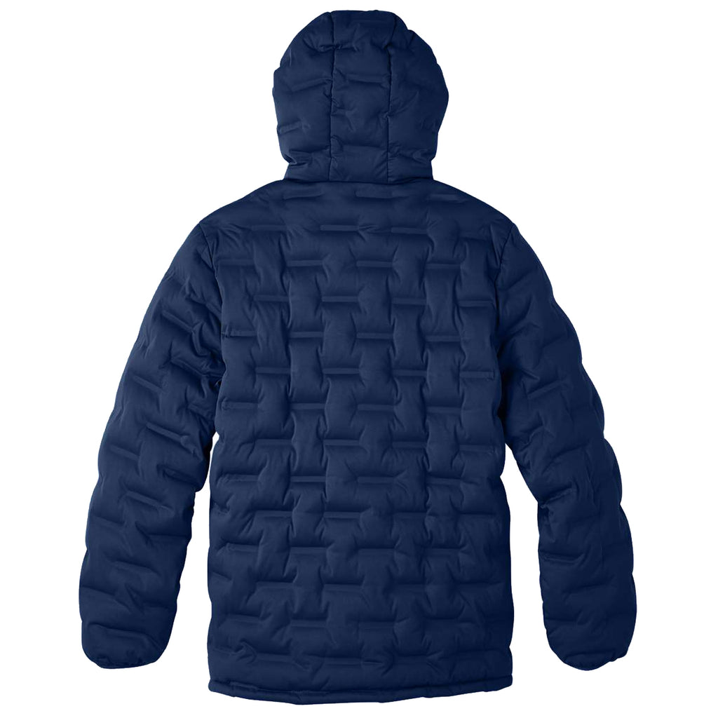North End Men’s Loft Puffer Hooded Golf Jacket – Lightweight Insulated Quilted Coat for Warmth & Comfort