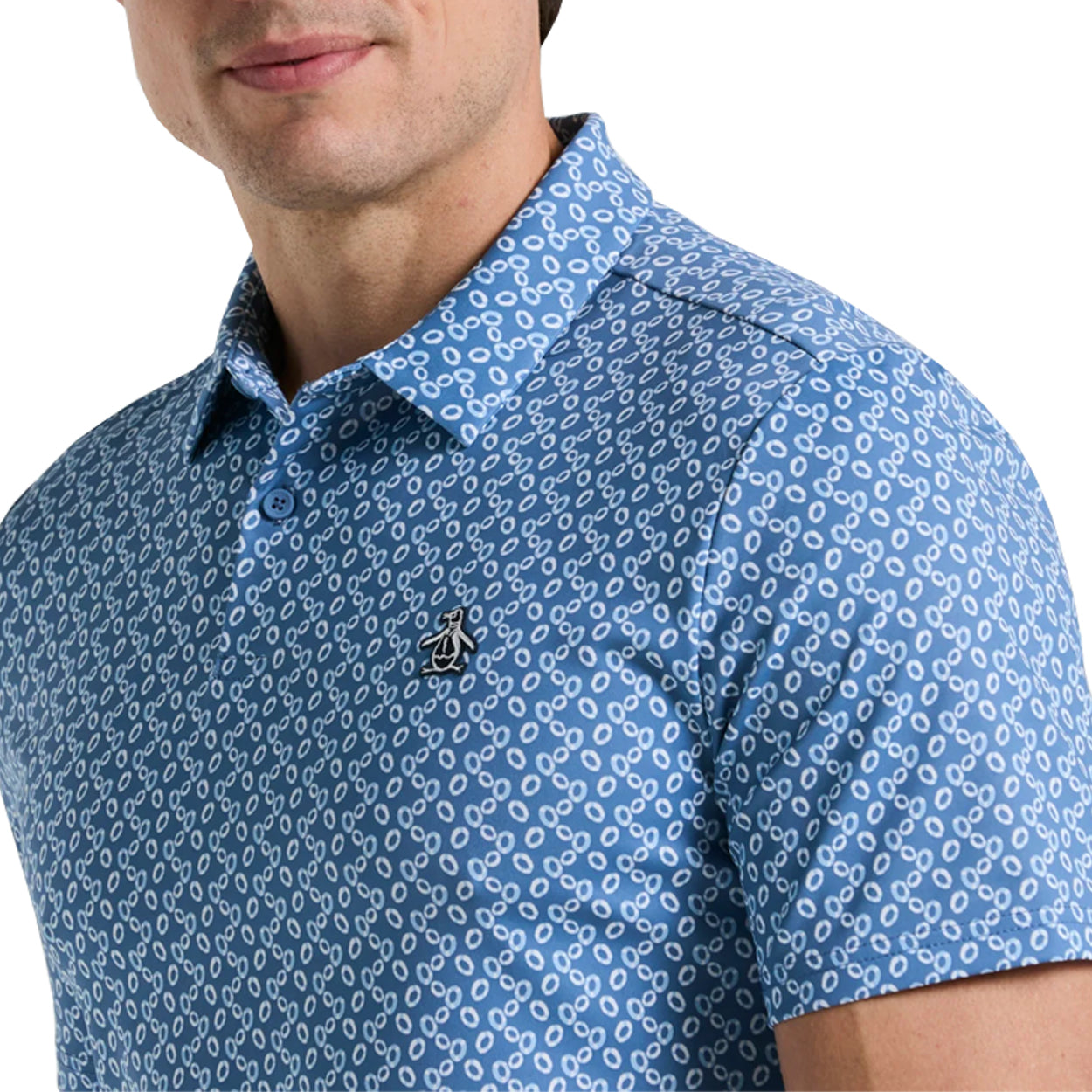 Original Penguin Golf Men’s Life Saver Polo Golf Shirt - Casual Comfort