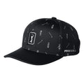 PGA Tour Standard Print Adjustable Golf Hat