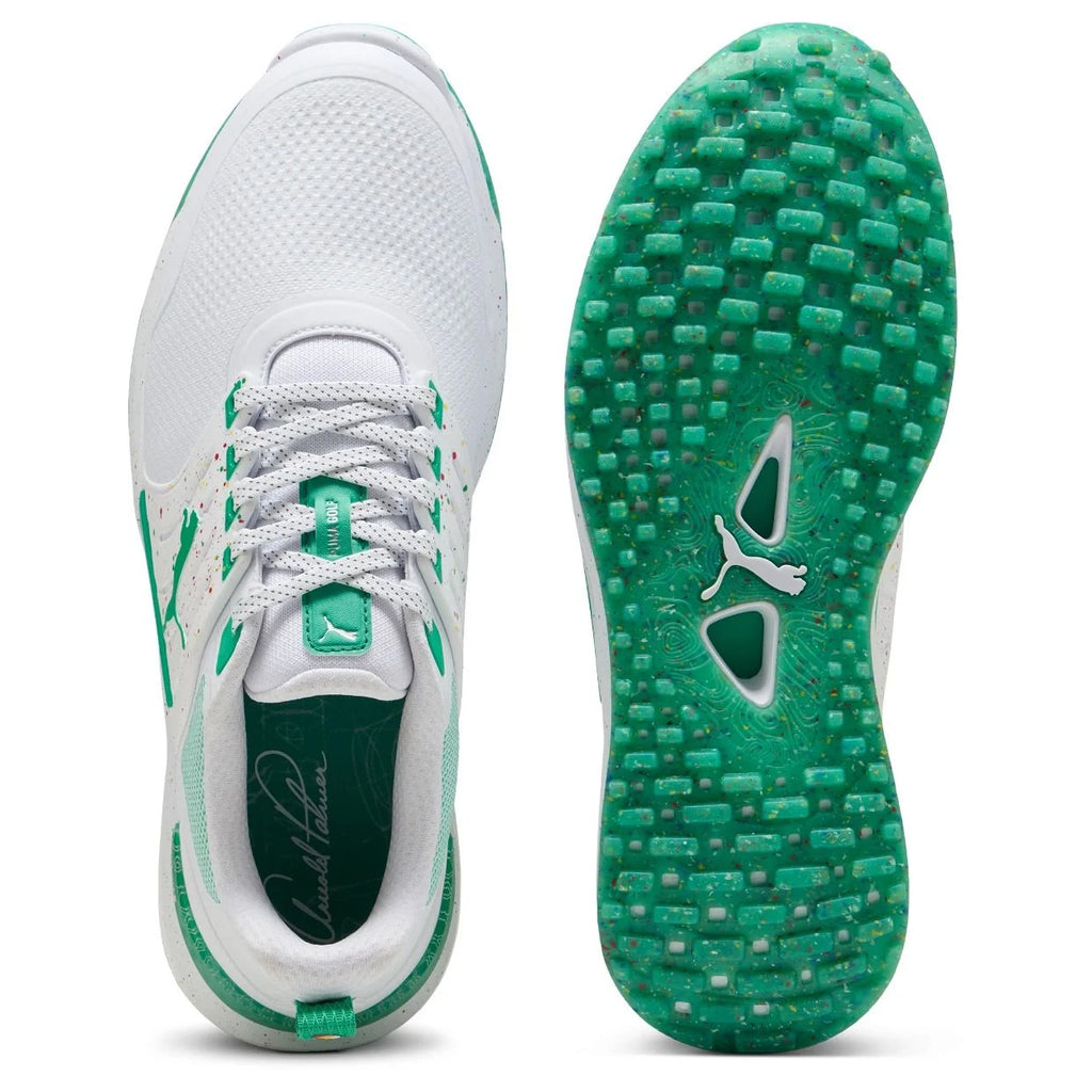 White/Collegiate Green