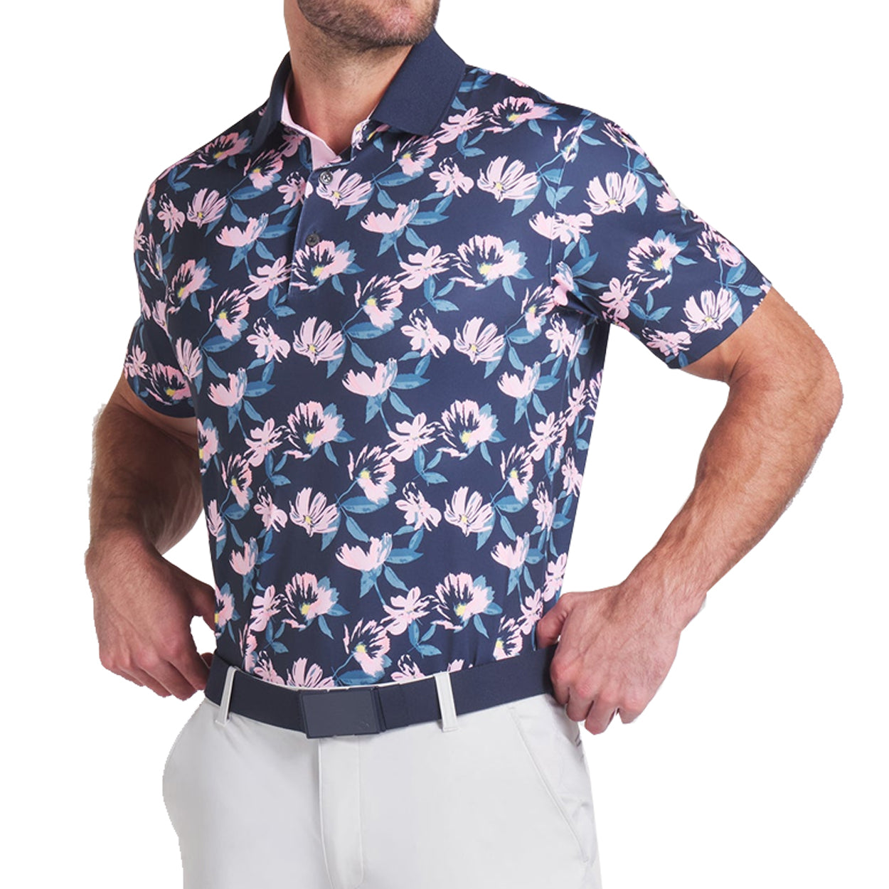 Deep Navy/Pale Pink