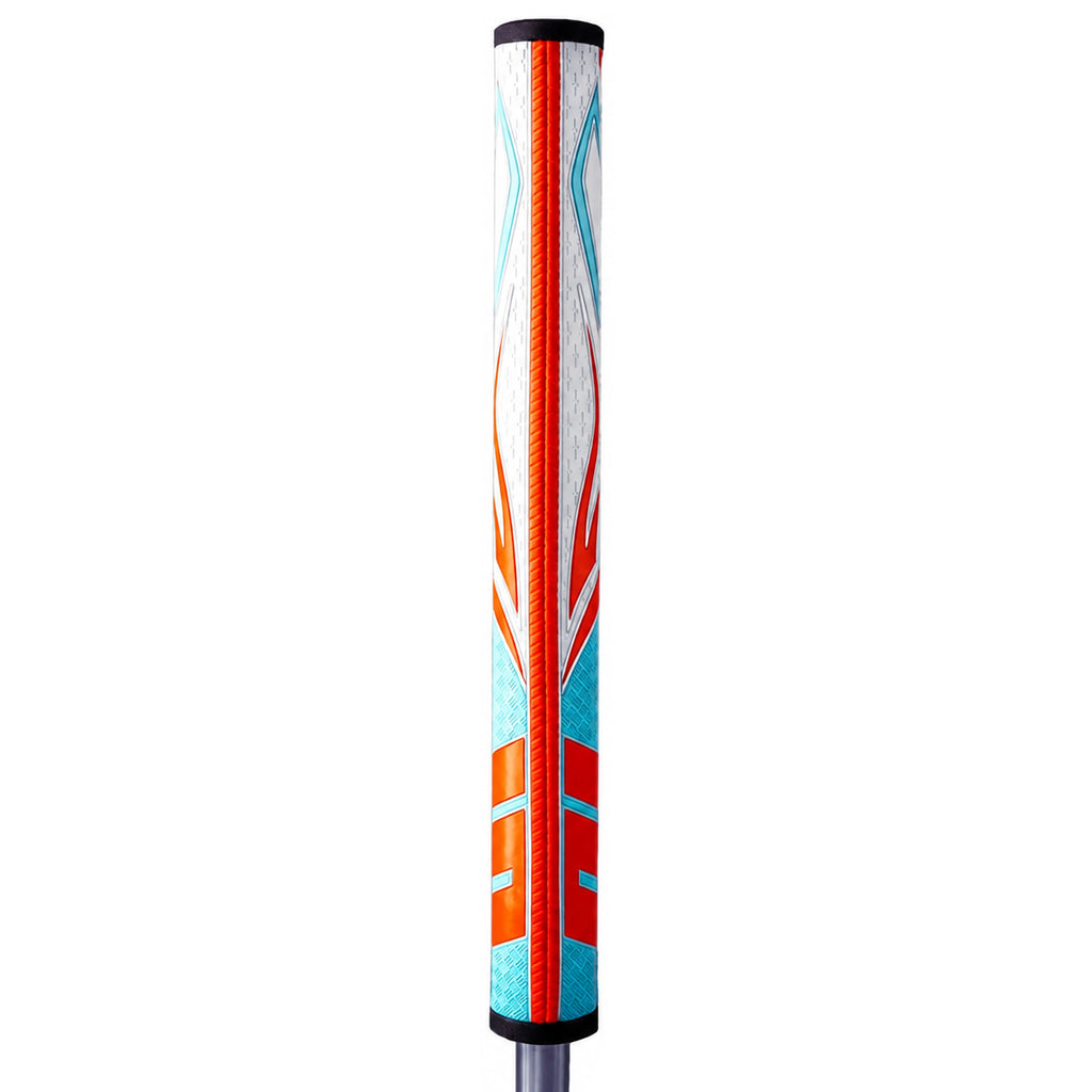 Orange/Blue/White