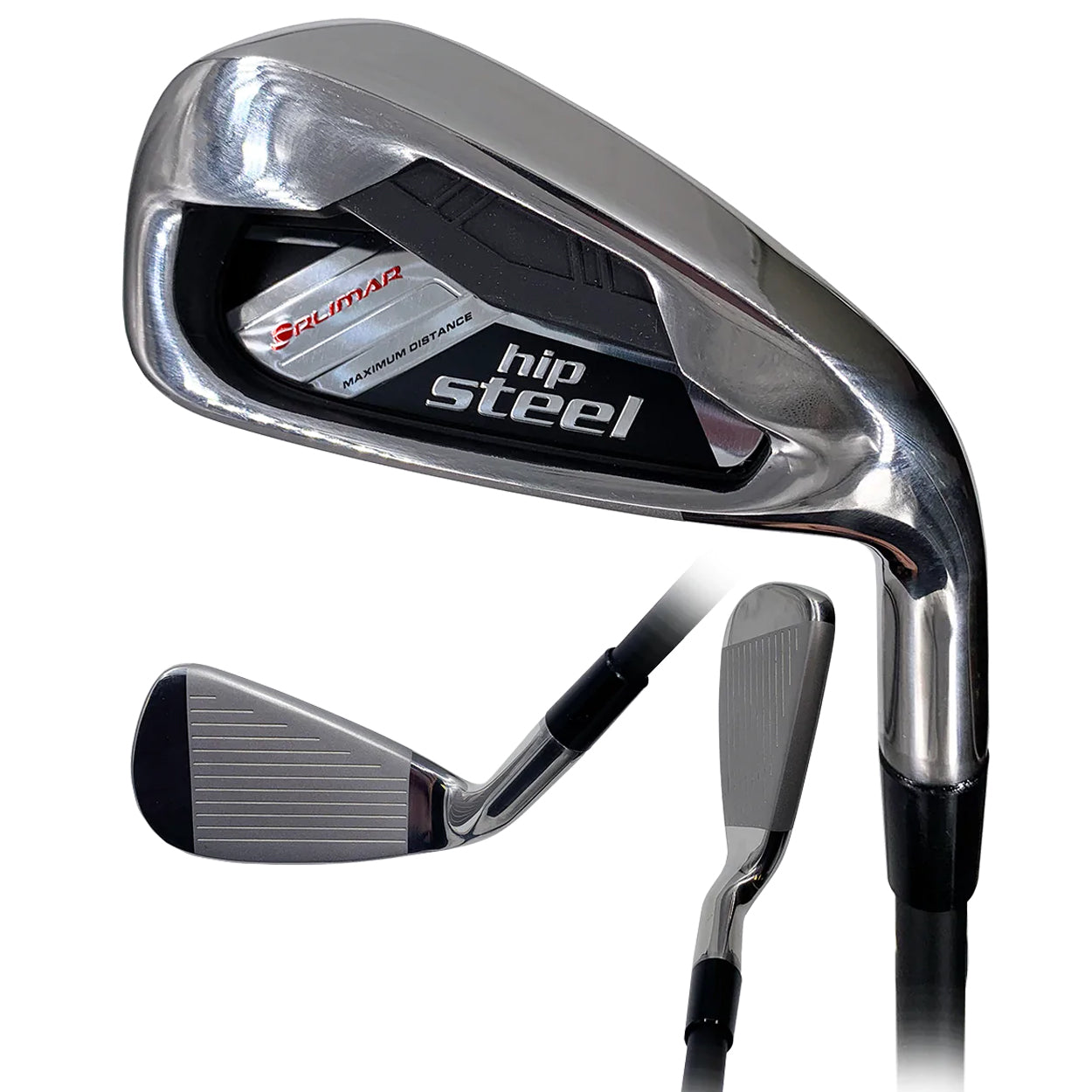 Orlimar Golf Hip Steel MD (Maximum Distance) Iron Set (4-PW,SW)