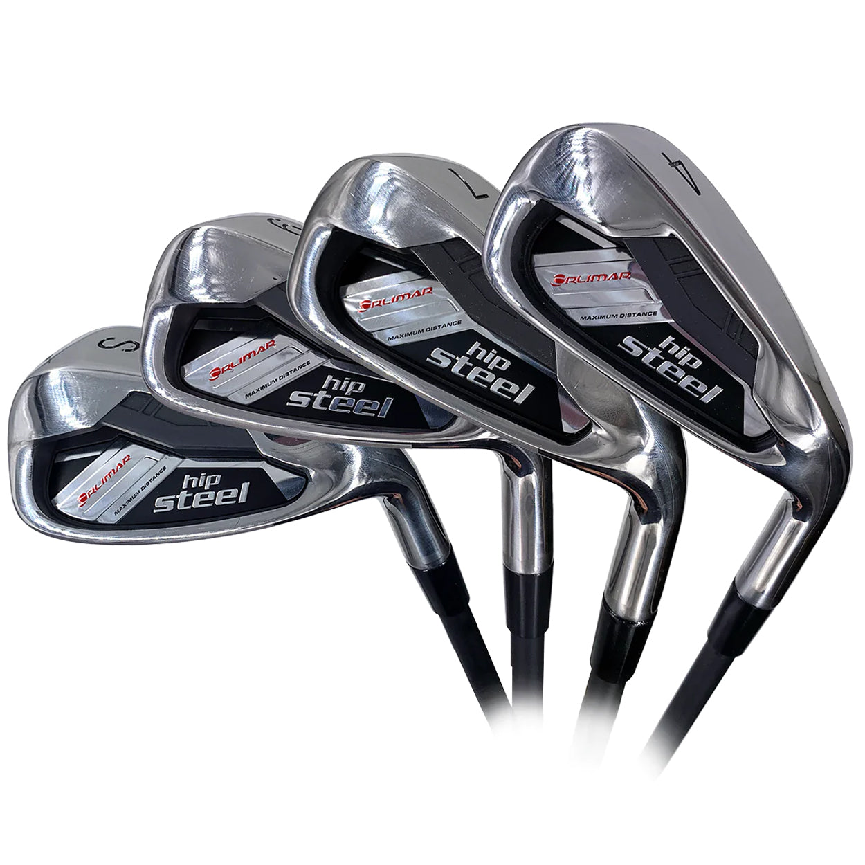 Orlimar Golf Hip Steel MD (Maximum Distance) Iron Set (4-PW,SW)