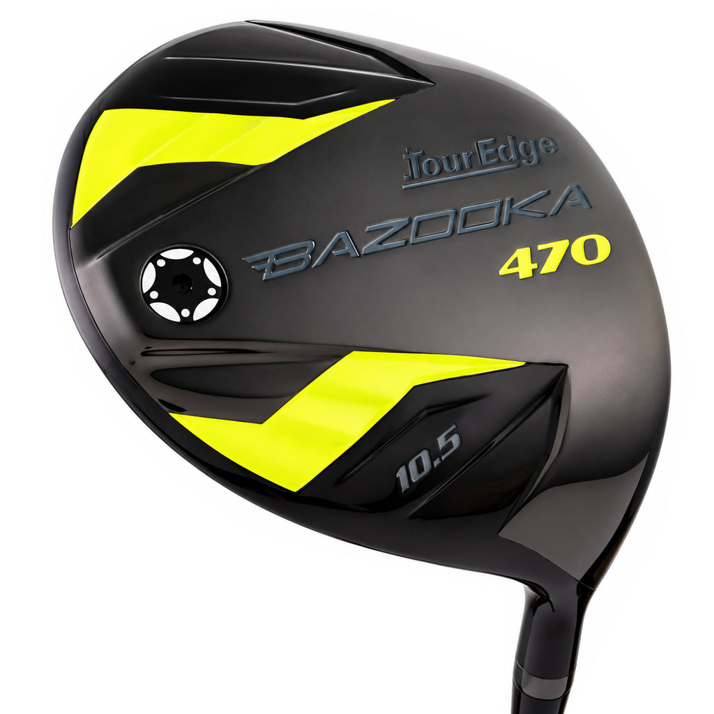 Tour Edge Golf Clubs Bazooka 470 Black - 460cc Titanium Driver