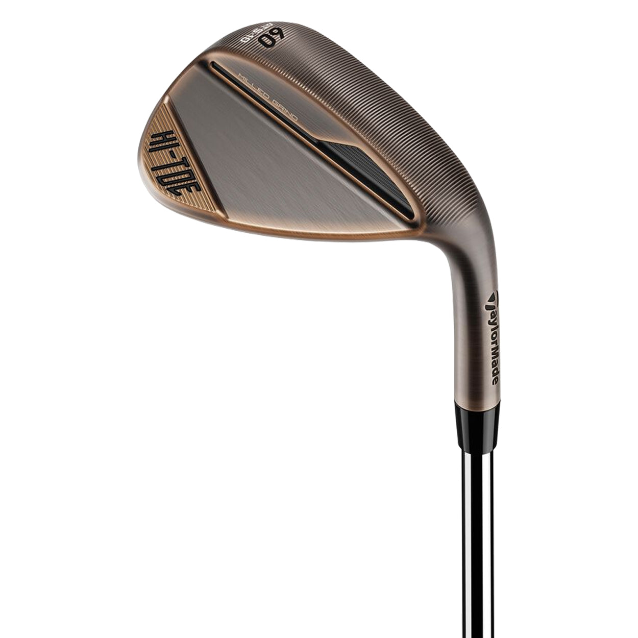 TaylorMade Milled Grind Hi-Toe 4 Raw Wedge – Spin-Enhanced Face - Maximum Control & Versatility