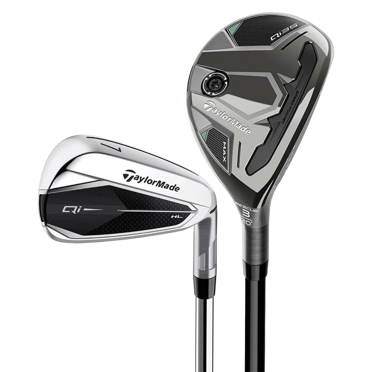 TaylorMade Golf Qi35 HL Max Combo Hybrid Irons (45H,6-PW, AW), Open Box