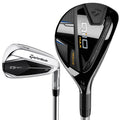 TaylorMade Men's Golf Qi HL/QI10 Max Combo Hybrid Irons  (45H,6-PW, AW), Open Box
