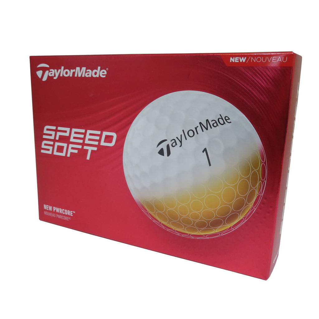 TaylorMade SpeedSoft Golf Balls (12 Balls - New - In Retail Package)