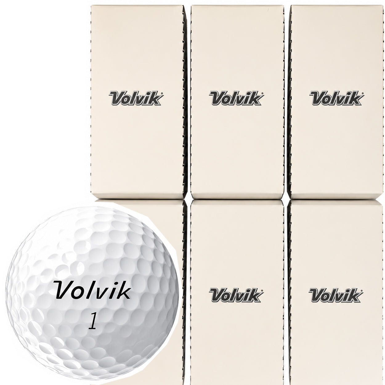 Volvik Tour Urethane 4 (VTU4) Tour Performance Golf Balls (1 Dozen)