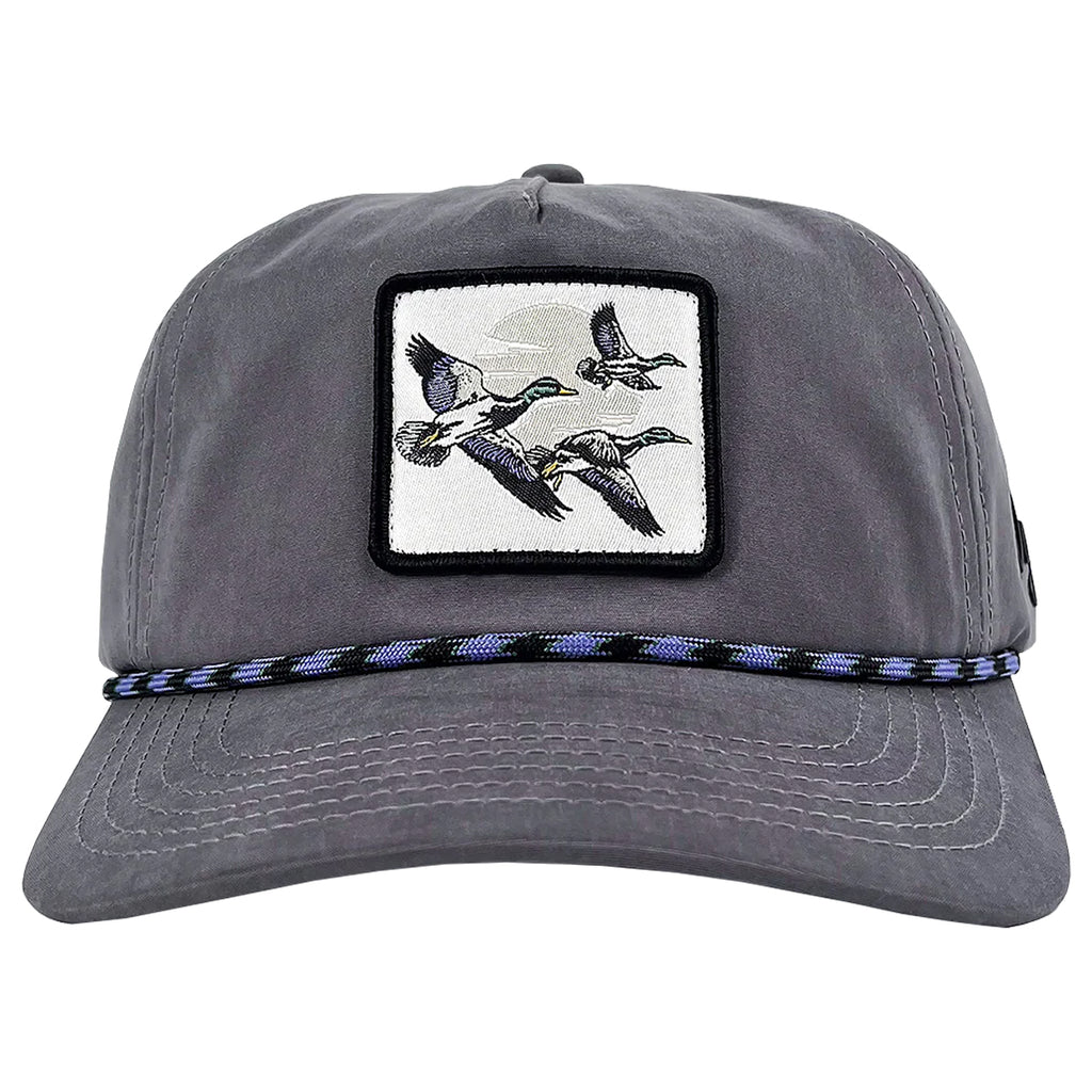 Waggle Snapback Adjustable Rope Golf Hat - Relaxed Fit-5-Panel Unstructured