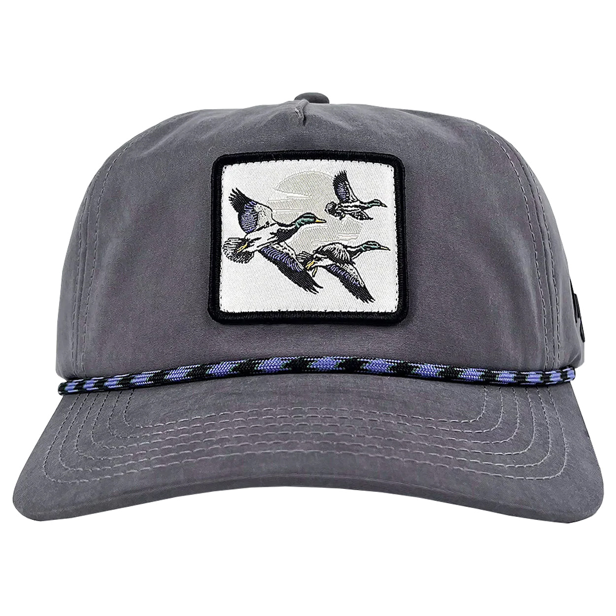 Waggle Snapback Adjustable Rope Golf Hat - Relaxed Fit-5-Panel Unstructured