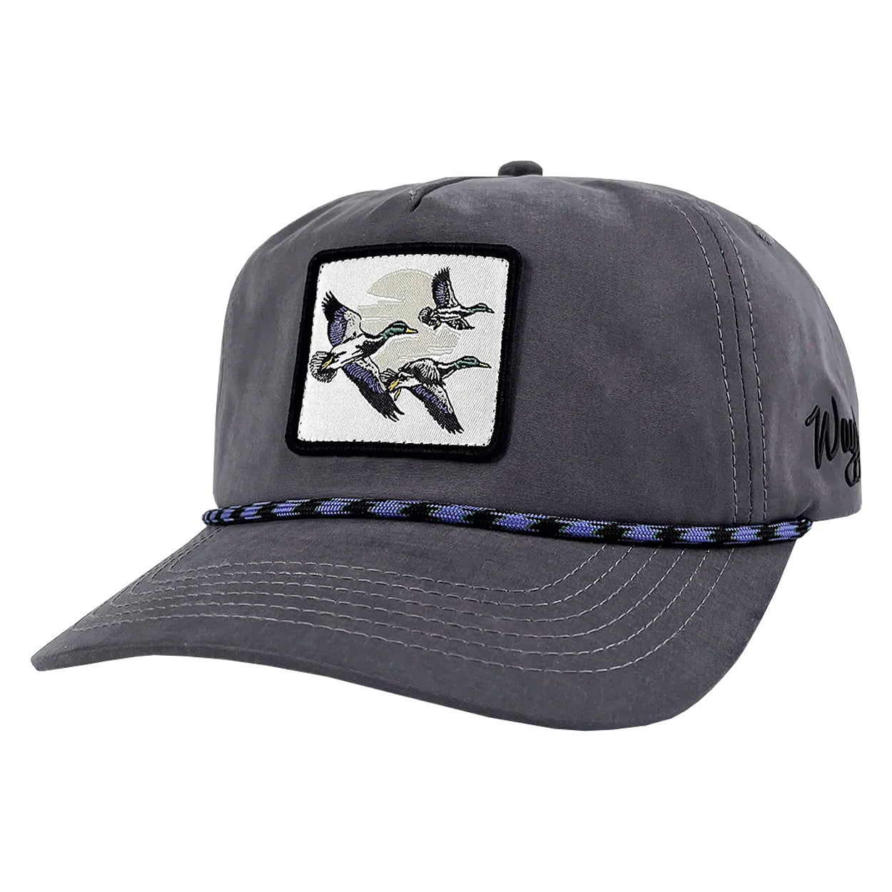 Waggle Snapback Adjustable Rope Golf Hat - Relaxed Fit-5-Panel Unstructured