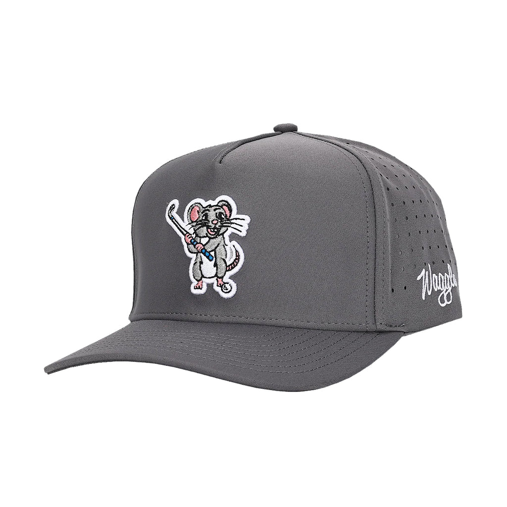 Waggle Snapback Adjustable Golf Hat - Breathable-Moisture-Wicking Comfort