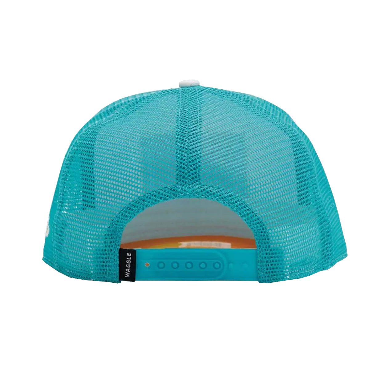 Waggle Trucker Snapback Adjustable Golf Hat - Breathable-Moisture-Wicking Comfort