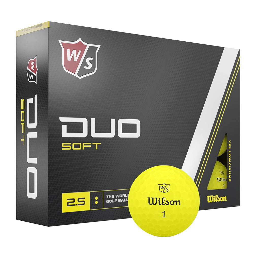Wilson Staff 2023 Duo Soft Golf Balls (12 Balls - New - Retail Packaged)